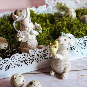 Easter decoration 2 pendants | Spring hanging decoration | Easter hanging decoration | Spring Easter window decoration | Decoration to hang | Easter bush decoration