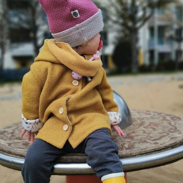 Walk coat as desired | Baby coat | Children's coat | Baby jacket | Children's jacket | Wool coat | Transitional jacket | Baby shower gift