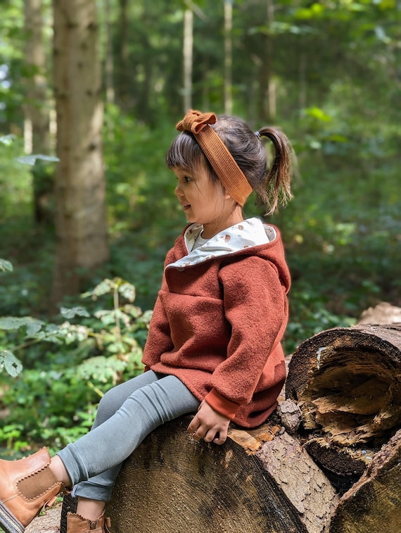 Walkhoodie | Outdoorpullover | Walkpullover | Outdoorhoodie | Wollwalk Hoodie | Kapuzenpullover Wollwalk | Hoodie aus Wollwalk Outdoorpulli