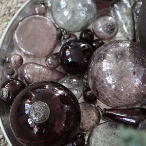 Glass Christmas tree bauble 8 pieces | Christmas tree decorations | Christmas tree decorations | Christmas decorations | Advent decorations