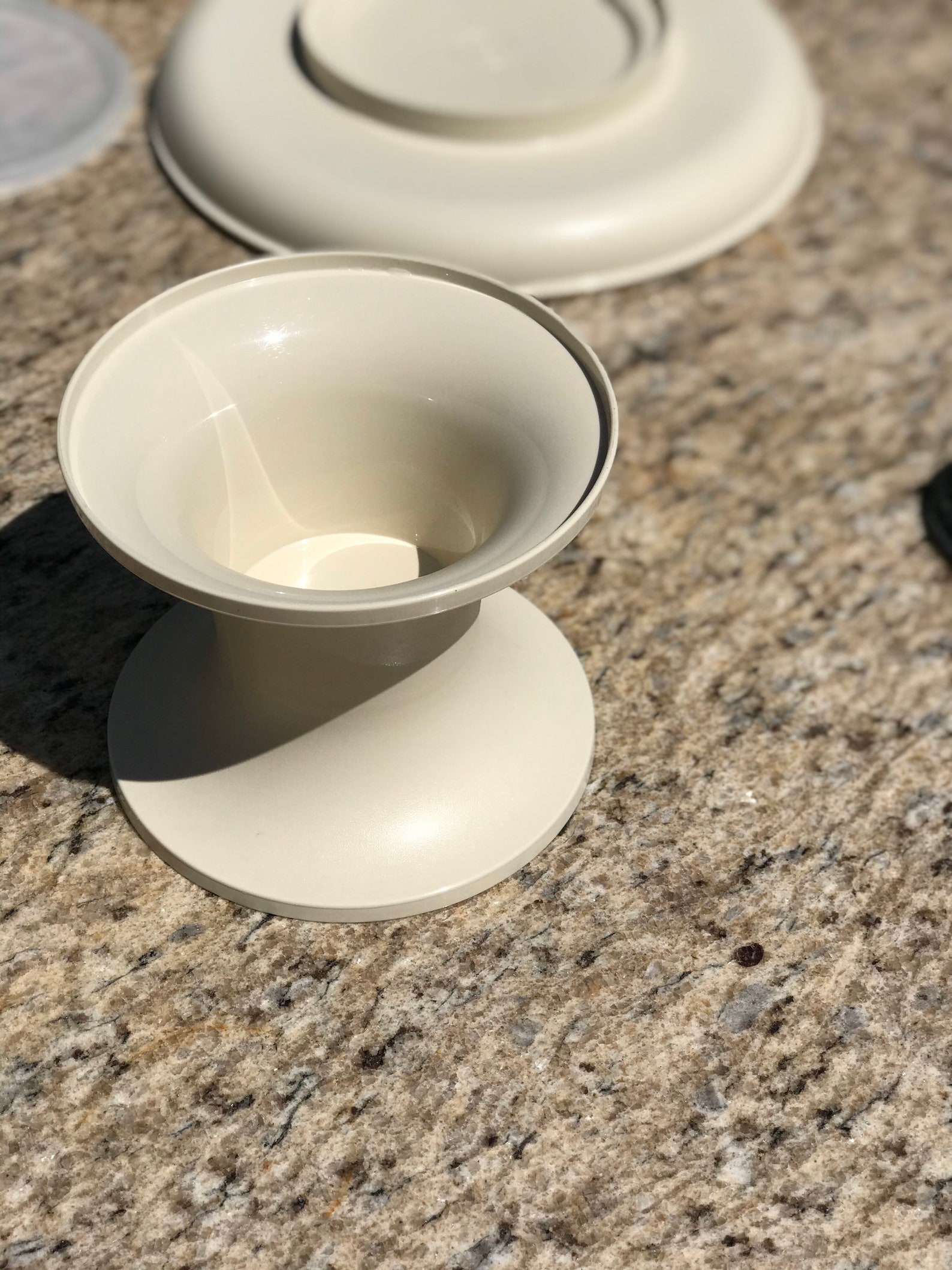 Vintage Tupperware Deep Serving Tray 15323 with Serving Etsy