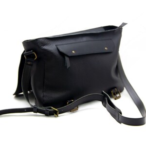 Serviette en cuir pour homme, serviette élégante au style classique et urbain. Mallette de travail pour homme. Porte-documents en cuir. Mallette en cuir moderne.