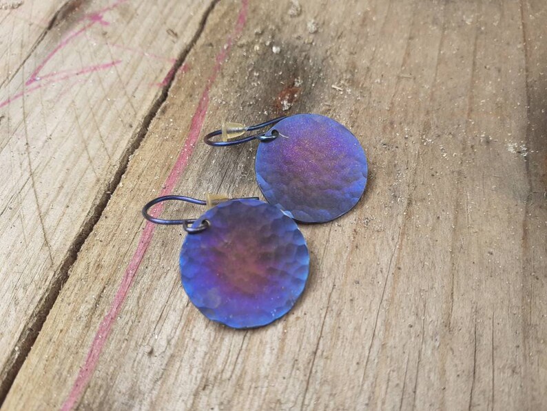 Titanium earrings