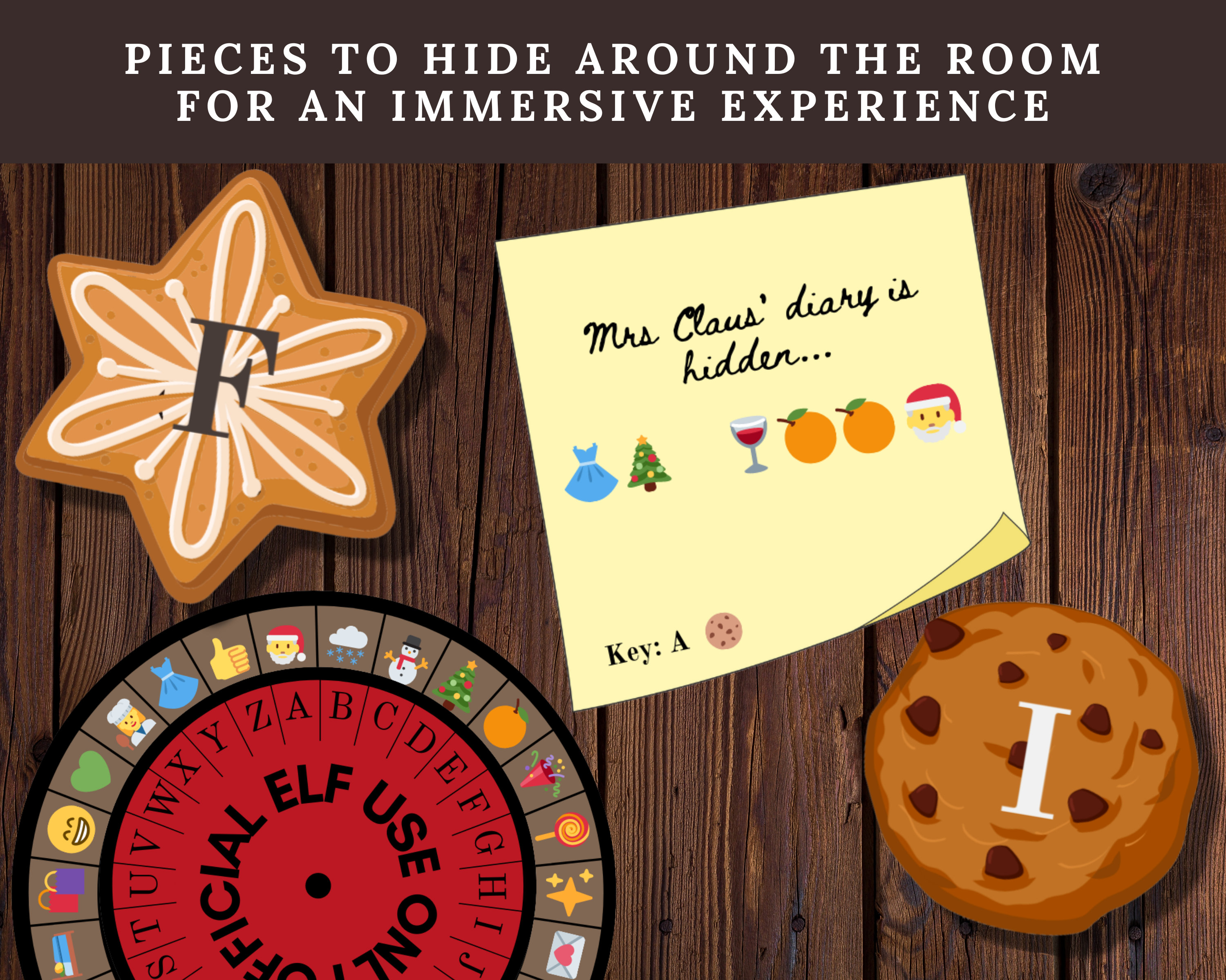 Christmas Eve Box Puzzle Game, Printable Christmas Eve Box Activity for ...