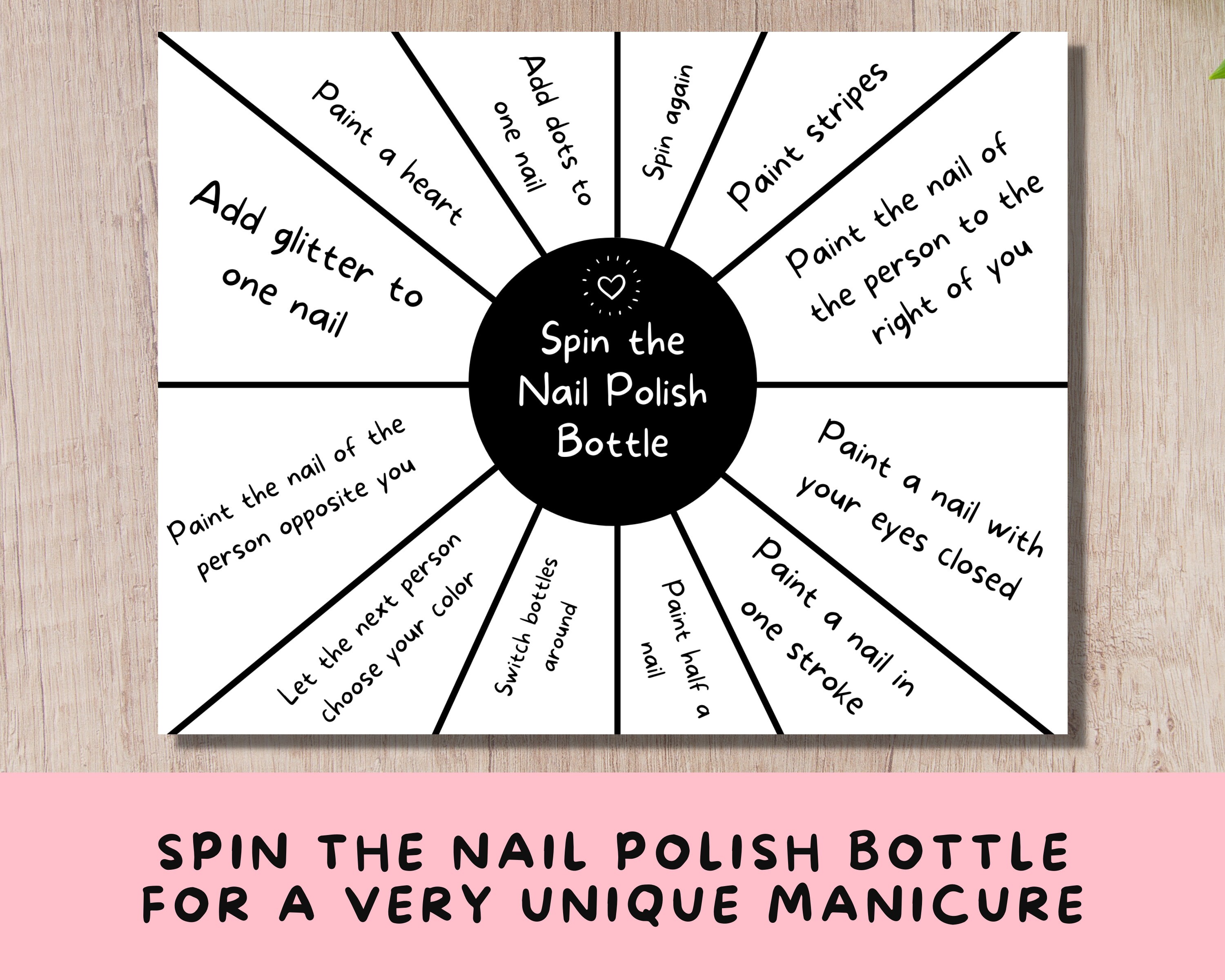 printable-spa-birthday-party-games-sleepover-games-spin-the-etsy-uk