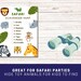 Safari Scavenger Hunt Printable, Safari Party Game/activity, Safari Party Printable, Animal ...