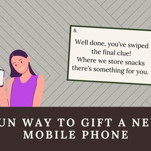 New Phone Scavenger Hunt: Surprise Gift Reveal (printable PDF) - Etsy