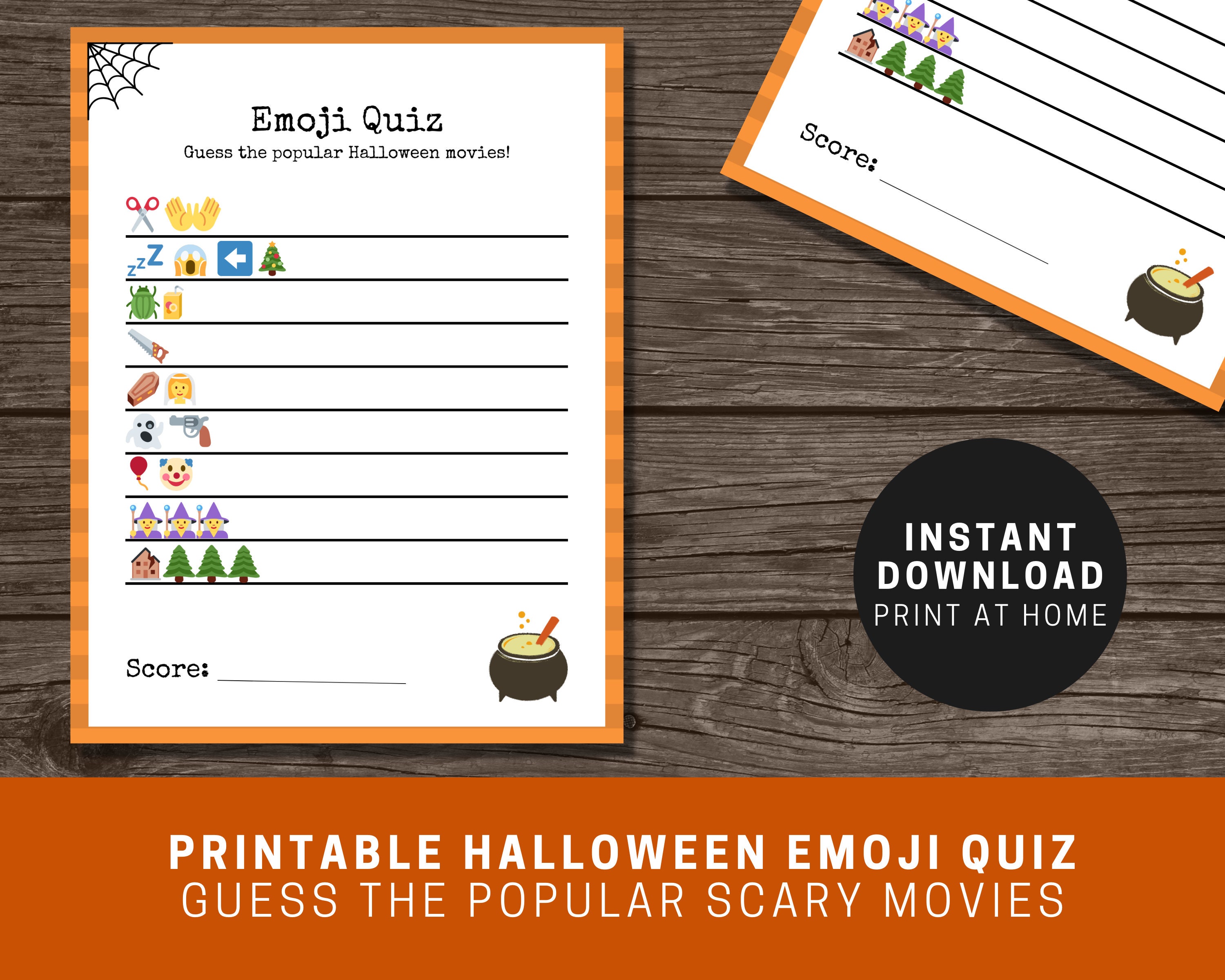 halloween emoji quiz