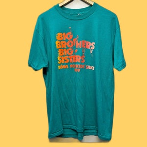 Vtg 80s Big Brothers Big Sisters Bowl for Kids 1989 T-Shirt Sz XL Single Stitch