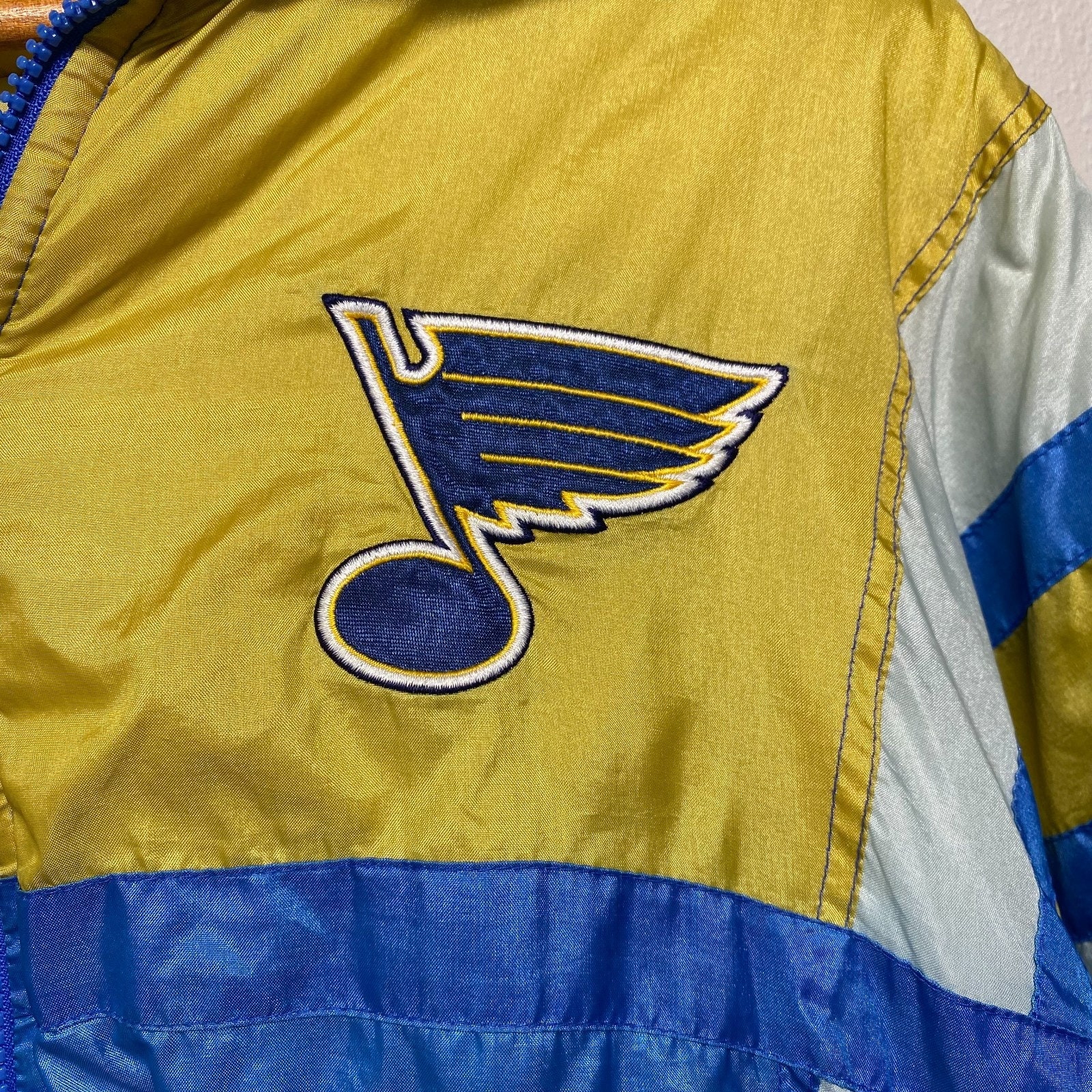 St. Louis Blues: 1995 Logo Athletic Fullzip Jacket (L/XL) – National  Vintage League Ltd.