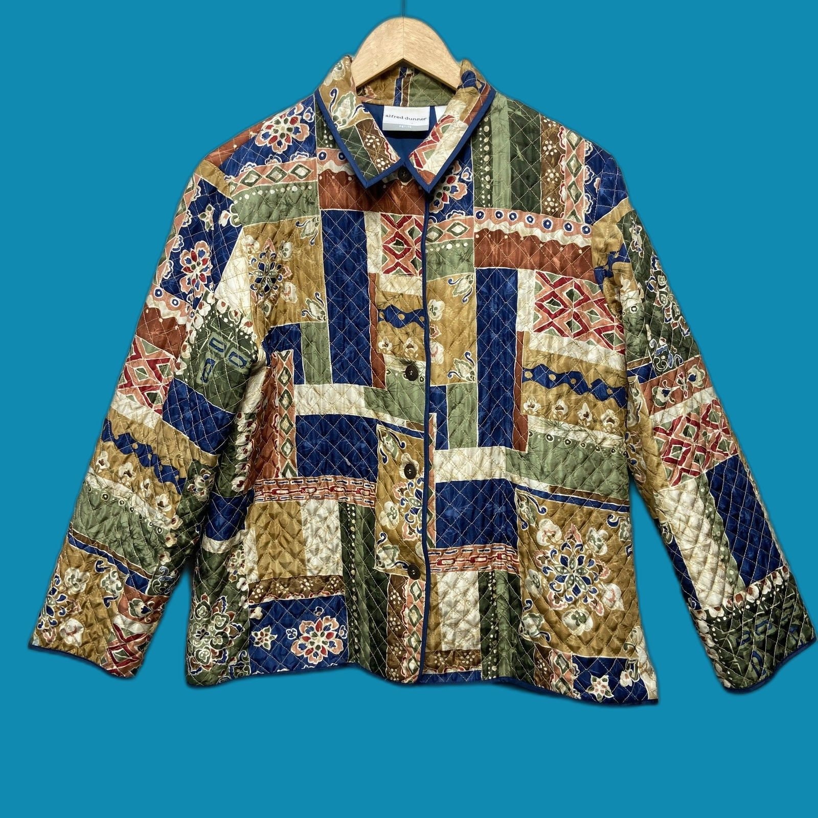 Alfred dunner reversible quilted jacket deals