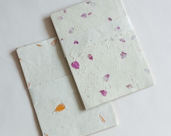 A4 Handmade Floral Paper Pack (10 Sheets) | Eco Friendly Printer Paper