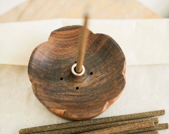 Handmade Wooden Incense Holder | Incense burner | Incense Dish