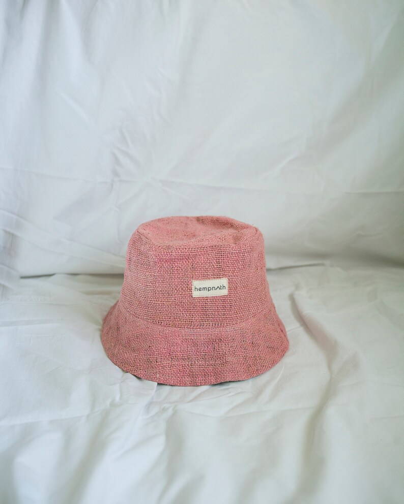 EcoFriendly Natural Hemp Bucket Hat Unisex Festival Bucket Etsy