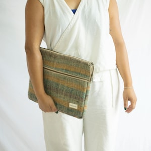 Eco-Friendly Hemp Laptop Sleeve Case, Hemp Laptop Cover in 13" & 15"