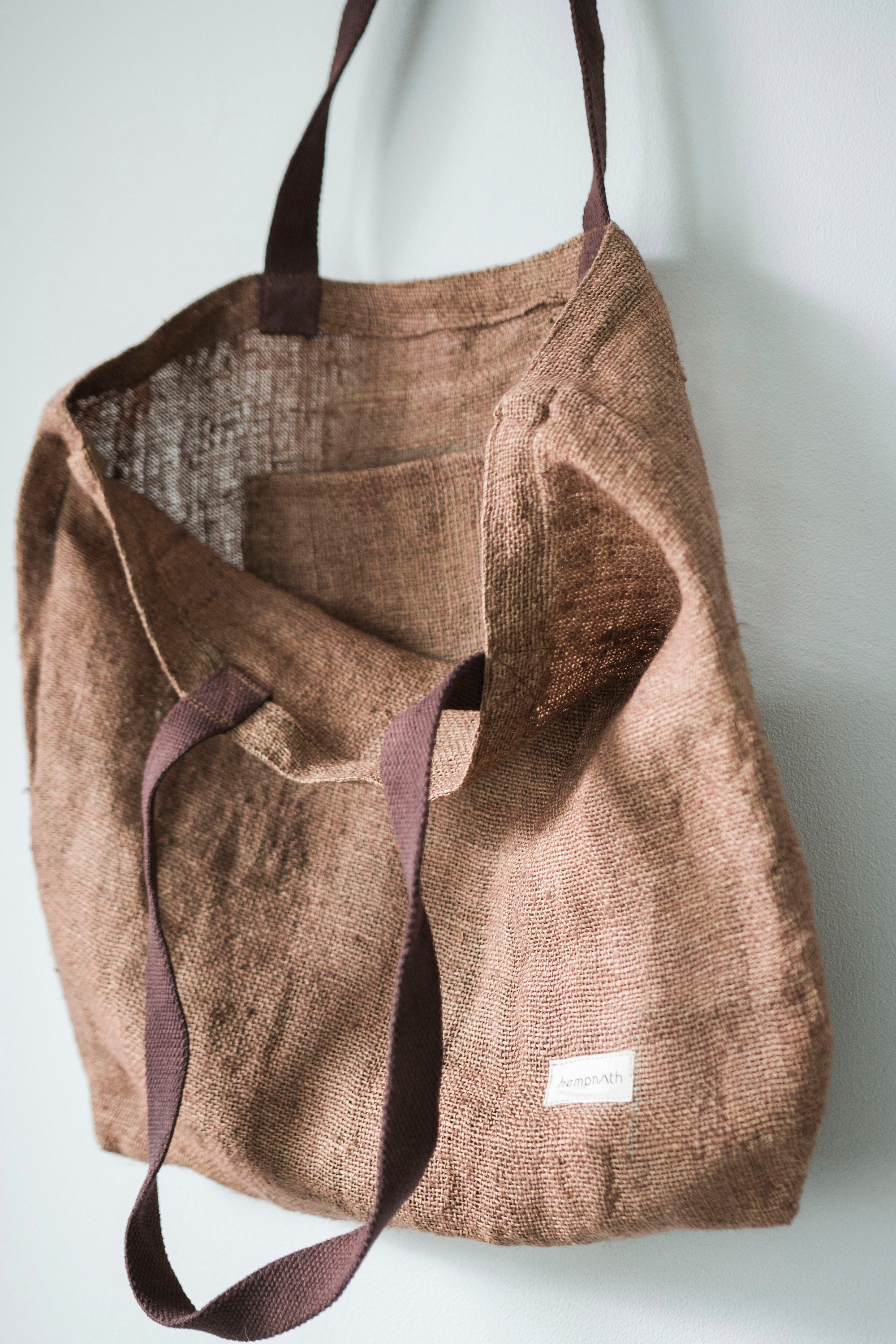 Hemp beach bag outlet