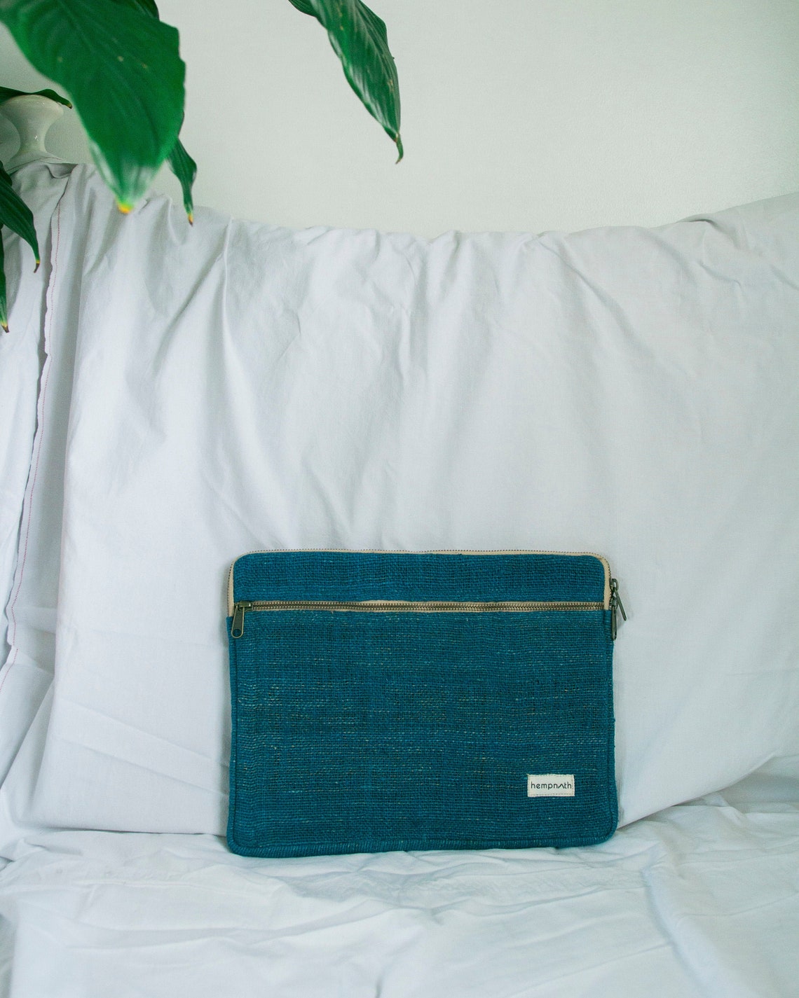 EcoFriendly Hemp Laptop Sleeve Case Hemp Laptop Cover in Etsy
