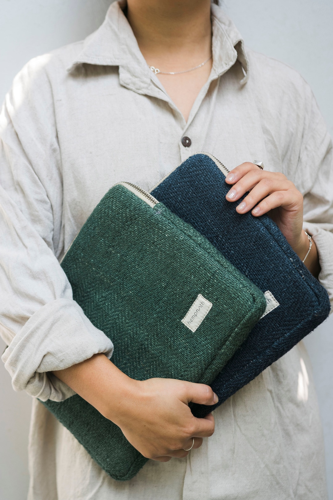 Ecofriendly Hemp iPad Case and Tablet Case Etsy