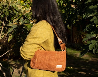 Natural Shoulder Bag: Eco-Friendly, Natural Fiber Purse