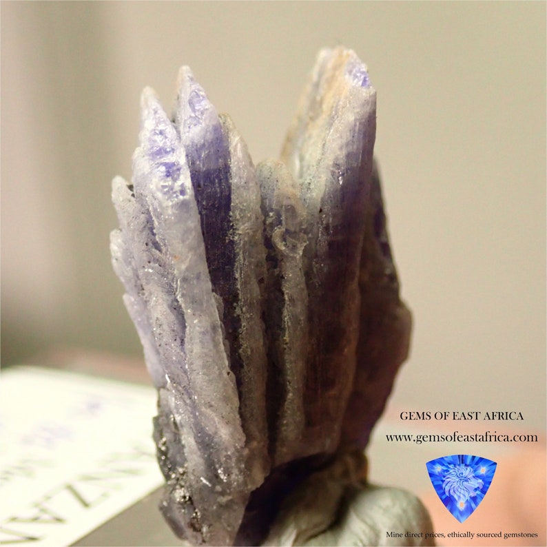 Gently Heated Tanzania 40.87ct Tanzanite Crystal