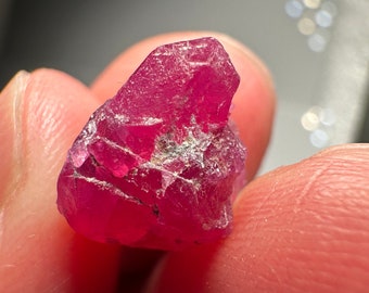 11.50ct Winza Ruby Crystal, Tanzania, Untreated Unheated.