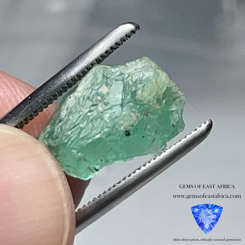 excellent for a collection or set in jewellery as is or cab or facet 5.40ct Emerald Untreated Unheated Tanzania No Oil