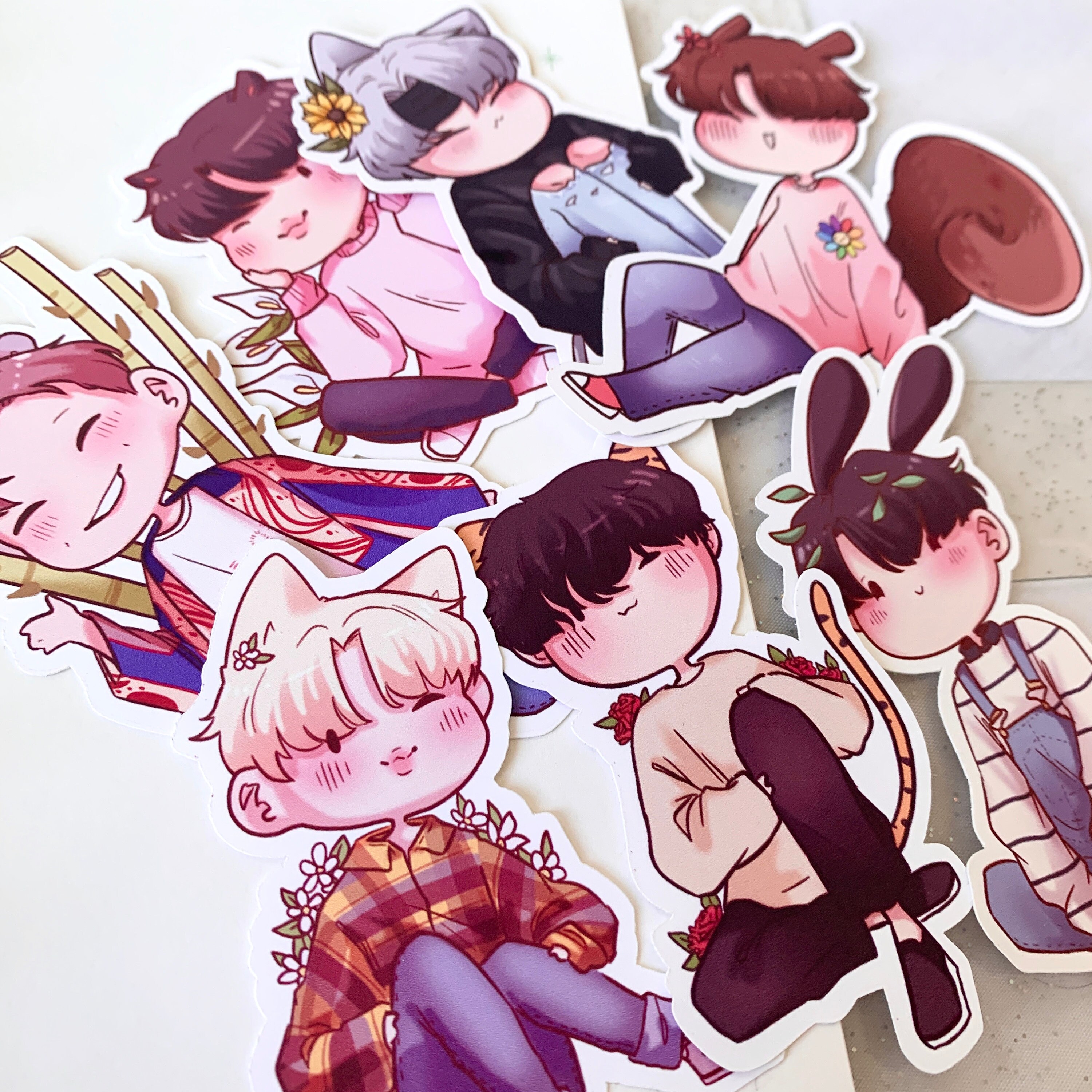BTS: Flowers & Plants - Stickers