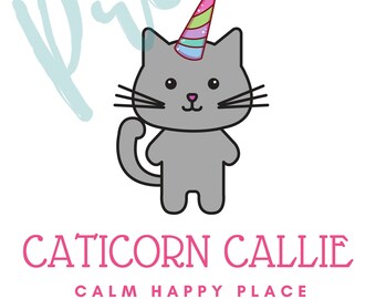 Caticorn Callie Calm Happy Place Storybook