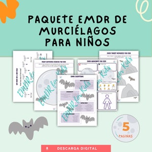 Paquete EMDR de murciélagos para niños