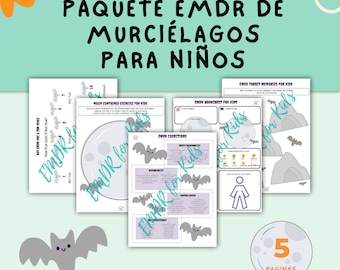 Paquete EMDR de murciélagos para niños
