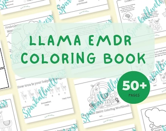 Llama EMDR Coloring Book