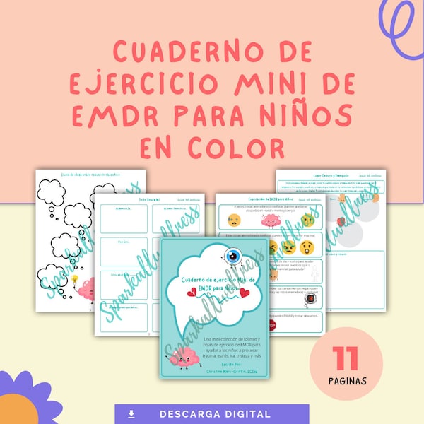 Cuaderno de Ejercicio Mini de EMDR para Niños