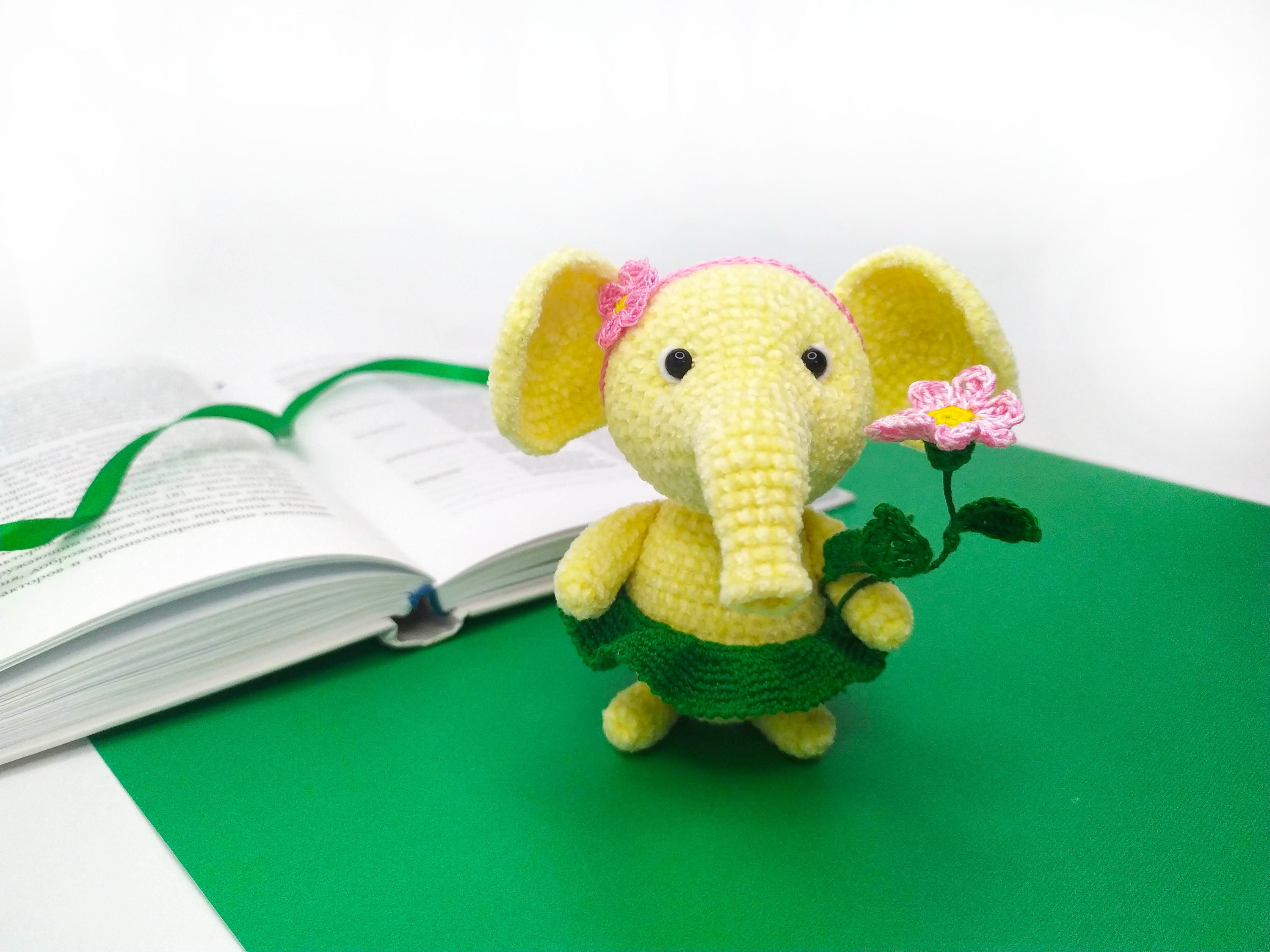 Elephant baby toy safari nursery decor elephant figurine Etsy