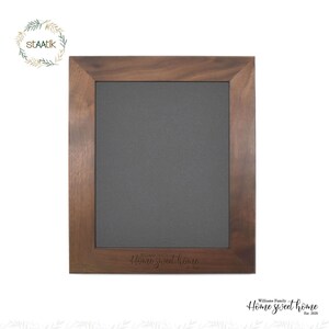 Träram 8x10, Personliga presenter, Specialgraverade hemprodukter, Högkvalitativt körsbärsträ