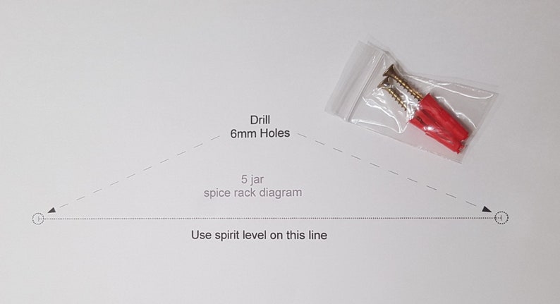Spice Rack 2-5 Shelf Wall Mountable Kitchen Storage image 10