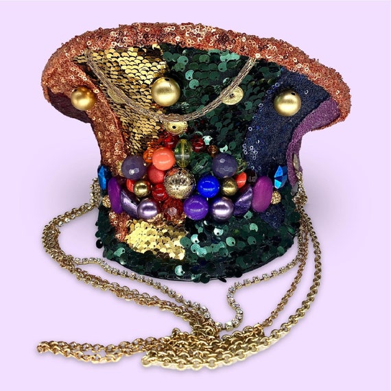 Rainbow Pride Queer Festival Captain Hat, Ethically Made  display picture 2