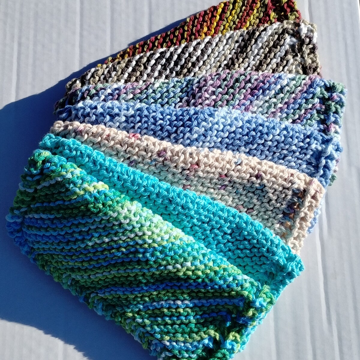 Knit, 100% Cotton, Dishcloths & Washcloths - Etsy