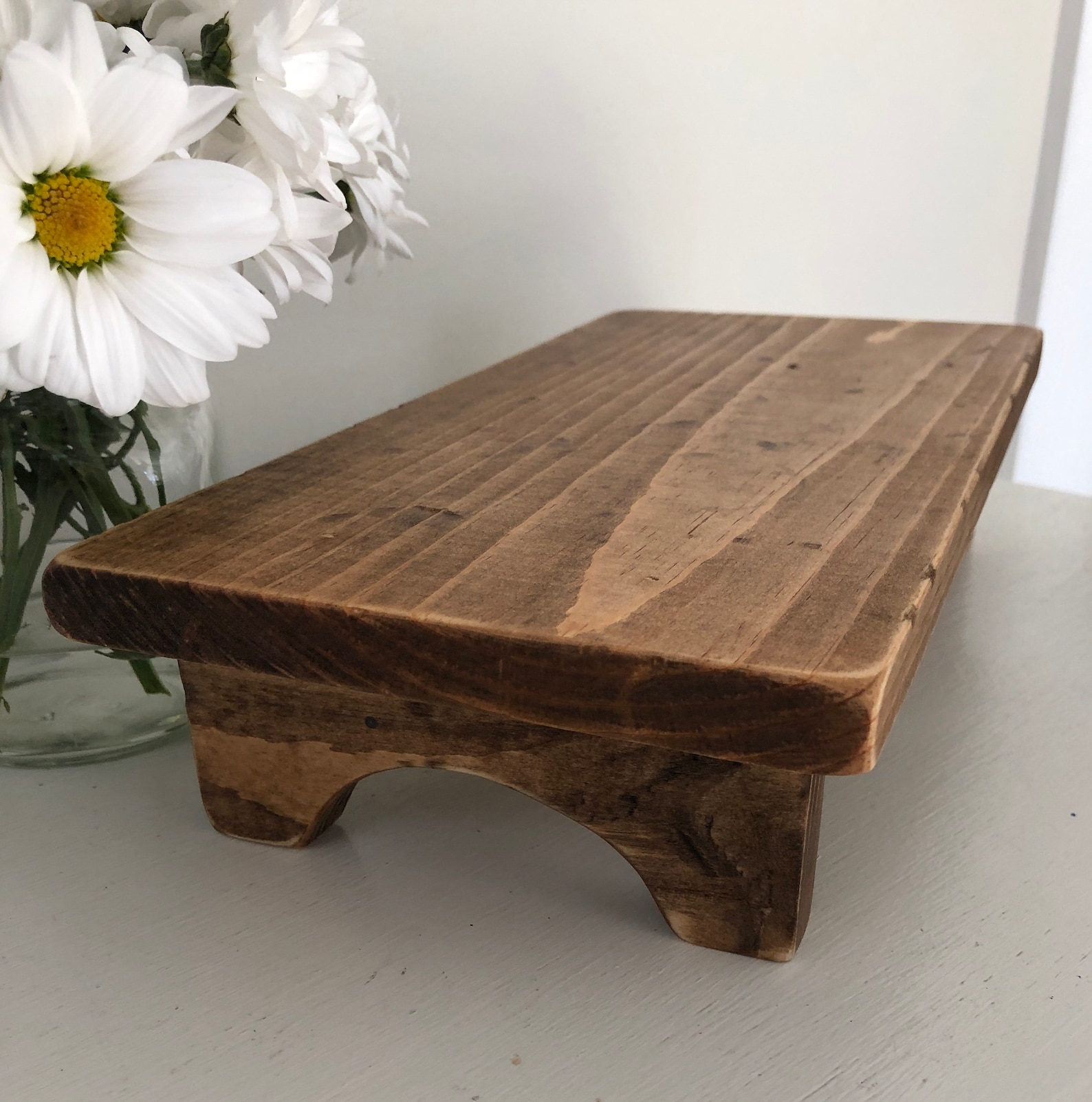 Rustic Wood Riser Farmhouse Style Riser Tabletop Riser Etsy