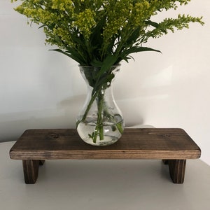 Handmade Wood Riser | Farmhouse Style Riser | Rustic Wood Riser | 4x13 Wood Riser