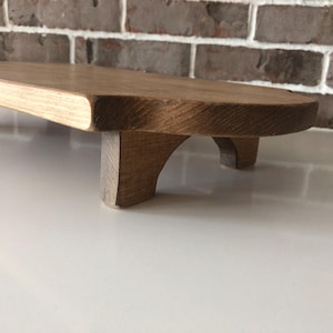Wood Pedestal/Tabletop Riser/Display Stand/Wood Tray/Housewarming Gift/Kitchen Tray/Wood Stand/Plant Stand/Farmhouse Riser