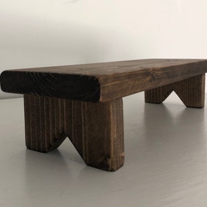 Handmade Wood Riser | Farmhouse Style Riser | Rustic Wood Riser | 4x13 ...