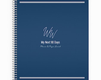90-Day Faith Planner & Prayer Journal – Christian Women's Daily Devotional Guide