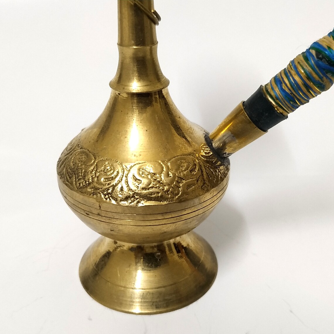 Antique Style Brass Hookah Brass Nargila Vintage Brass Etsy