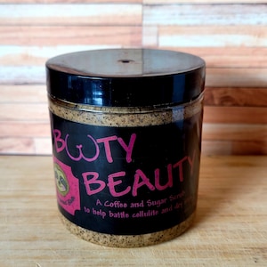 The BBL Effect Cellulite Busting Booty Scrub Coffee Pineapple Extract Agave  Brazilian Coffee Thighs and Butt Firming Scrub Vegan 