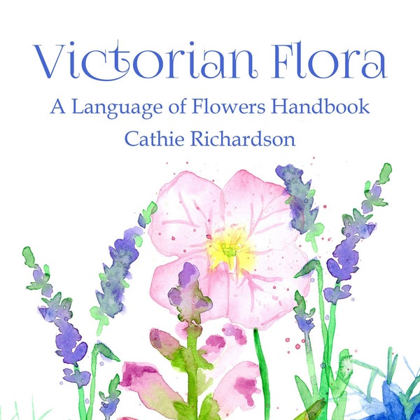 Victorian Flower Book Etsy