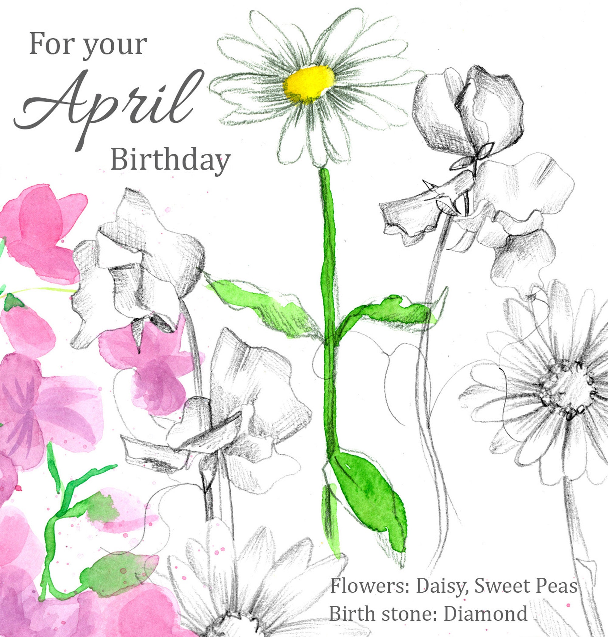 April Birthday Cards