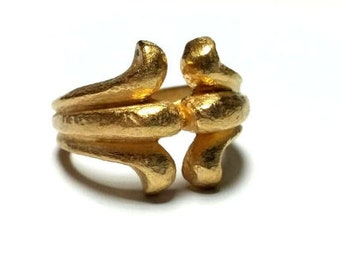 Herren Gold Ring Etsy