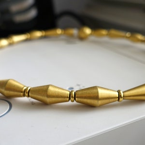 Gold Collier \  Layering Necklace \ Choker Necklace \ Gift for Her
