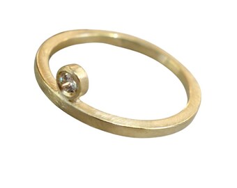 Delicate engagement ring, Dainty engagement ring, Minimalist engagement ring, Diamond Promise ring, Delicate diamond ring