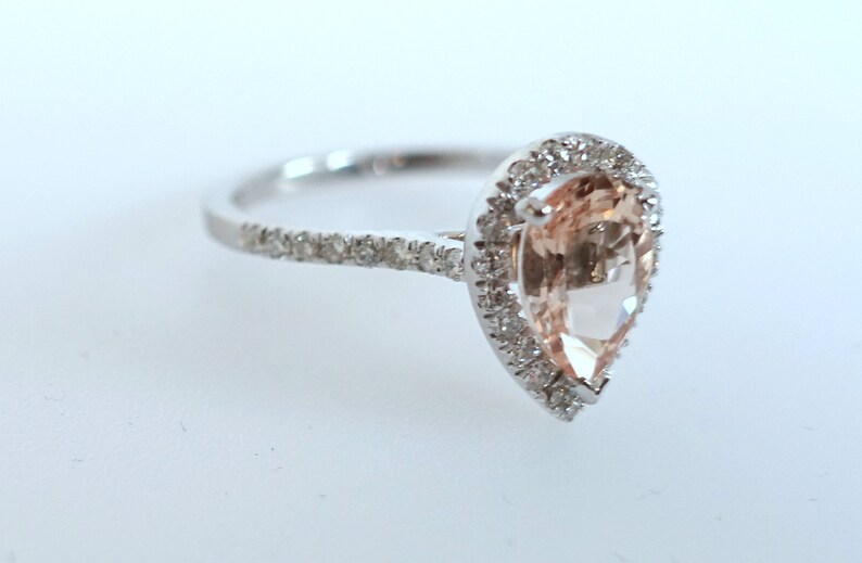 stackable teardrop ring